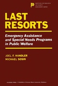 Cover: Last Resorts - Academic Press