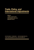 Cover: Trade, Policy, and International Adjustments - Elsevier