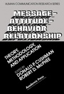 Cover: Message-Attitude-Behavior Relationship - Academic Press
