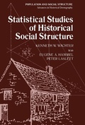 Cover: Statistical Studies of Historical Social Structure - Elsevier
