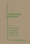 Cover: Social Structure and Behavior - Academic Press