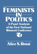 Cover: Feminists in Politics - Academic Press