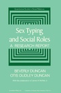 Cover: Sex Typing and Social Roles - Academic Press