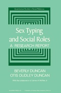 Cover: Sex Typing and Social Roles - Academic Press