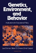 Cover: Genetics, Environment, and Behavior - Academic Press
