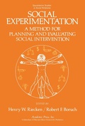 Cover: Social Experimentation - Academic Press