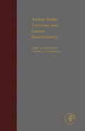 Cover: Amino Acids, Proteins and Cancer Biochemistry - Academic Press