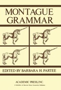 Cover: Montague Grammar - Academic Press