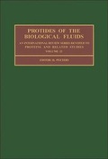 Cover: Protides of the Biological Fluids: 32nd - Pergamon