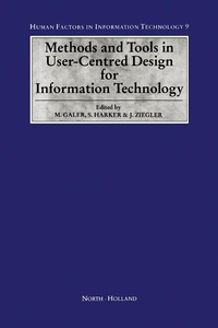 Enlarge image Cover: Methods and Tools in User-Centred Design for Information Technology - Elsevier