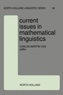 Cover: Current Issues in Mathematical Linguistics - Elsevier