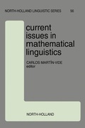 Cover: Current Issues in Mathematical Linguistics - Elsevier