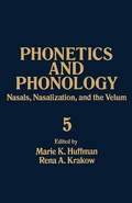 Cover: Nasals, Nasalization, and the Velum - Elsevier
