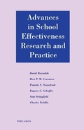 Cover: Advances in School Effectiveness Research and Practice - Elsevier