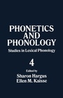 Cover: Studies in Lexical Phonology - Elsevier