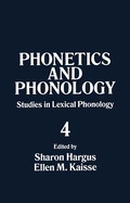 Cover: Studies in Lexical Phonology - Elsevier