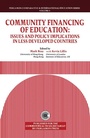 Cover: Community Financing of Education - Elsevier