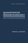 Cover: Quantitative Zooarchaeology - Elsevier