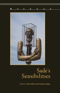 Cover: Sade's Sensibilities - Bucknell University Press,U.S.