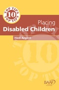 Cover: Ten Top Tips for Placing Disabled Children - British Association for Adoption and Fostering (BAAF)