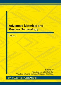 Enlarge image Cover: Advanced Materials and Process Technology - Trans Tech Publications Ltd