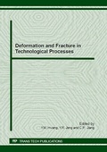 Cover: Deformation and Fracture in Technological Processes - Trans Tech Publications Ltd