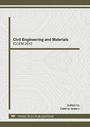 Cover: Civil Engineering and Materials - Trans Tech Publications Ltd