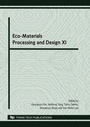 Cover: Eco-Materials Processing and Design XI - Trans Tech Publications Ltd