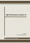 Cover: High-Performance Ceramics VI - Trans Tech Publications Ltd