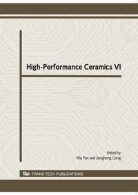 Enlarge image Cover: High-Performance Ceramics VI - Trans Tech Publications Ltd