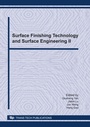 Cover: Surface Finishing Technology and Surface Engineering II - Trans Tech Publications Ltd
