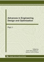 Cover: Advances in Engineering Design and Optimization - Trans Tech Publications Ltd