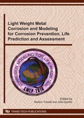 Cover: Light Weight Metal Corrosion and Modeling - Trans Tech Publications Ltd