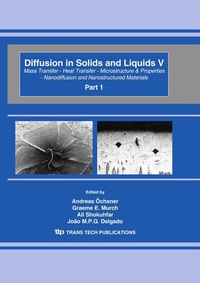 Abbildung von: Diffusion in Solids and Liquids V - Trans Tech Publications Ltd