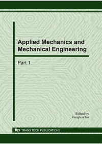 Enlarge image Cover: Applied Mechanics And Mechanical Engineering - Trans Tech Publications Ltd
