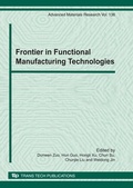 Cover: Frontier in Functional Manufacturing Technologies - Trans Tech Publications Ltd