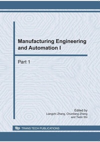 Enlarge image Cover: Manufacturing Engineering and Automation I - Trans Tech Publications Ltd