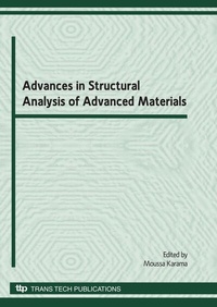 Enlarge image Cover: Advances in Structural Analysis of Advanced Materials - Trans Tech Publications Ltd
