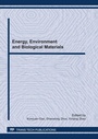 Cover: Energy, Environment and Biological Materials - Trans Tech Publications Ltd
