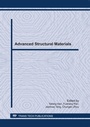 Cover: Advanced Structural Materials, IUMRS-ICA 2010 - Trans Tech Publications Ltd