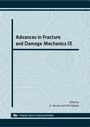 Cover: Advances in Fracture and Damage Mechanics IX - Trans Tech Publications Ltd