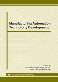 Enlarge image Cover: Manufacturing Automation Technology Development - Trans Tech Publications Ltd