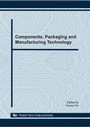 Cover: Components, Packaging and Manufacturing Technology - Trans Tech Publications Ltd