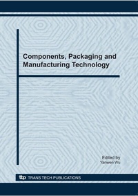 Enlarge image Cover: Components, Packaging and Manufacturing Technology - Trans Tech Publications Ltd