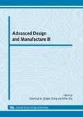 Cover: Advanced Design and Manufacture III - Trans Tech Publications Ltd