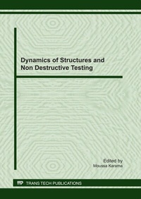 Enlarge image Cover: Dynamics of the Structures and Non Destructive Testing - Trans Tech Publications Ltd