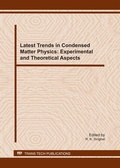 Cover: Latest Trends in Condensed Matter Physics - Trans Tech Publications Ltd