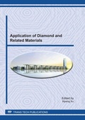 Cover: Application of Diamond and Related Materials - Trans Tech Publications Ltd