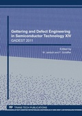 Cover: Gettering and Defect Engineering in Semiconductor Technology XIV - Trans Tech Publications Ltd