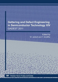 Abbildung von: Gettering and Defect Engineering in Semiconductor Technology XIV - Trans Tech Publications Ltd